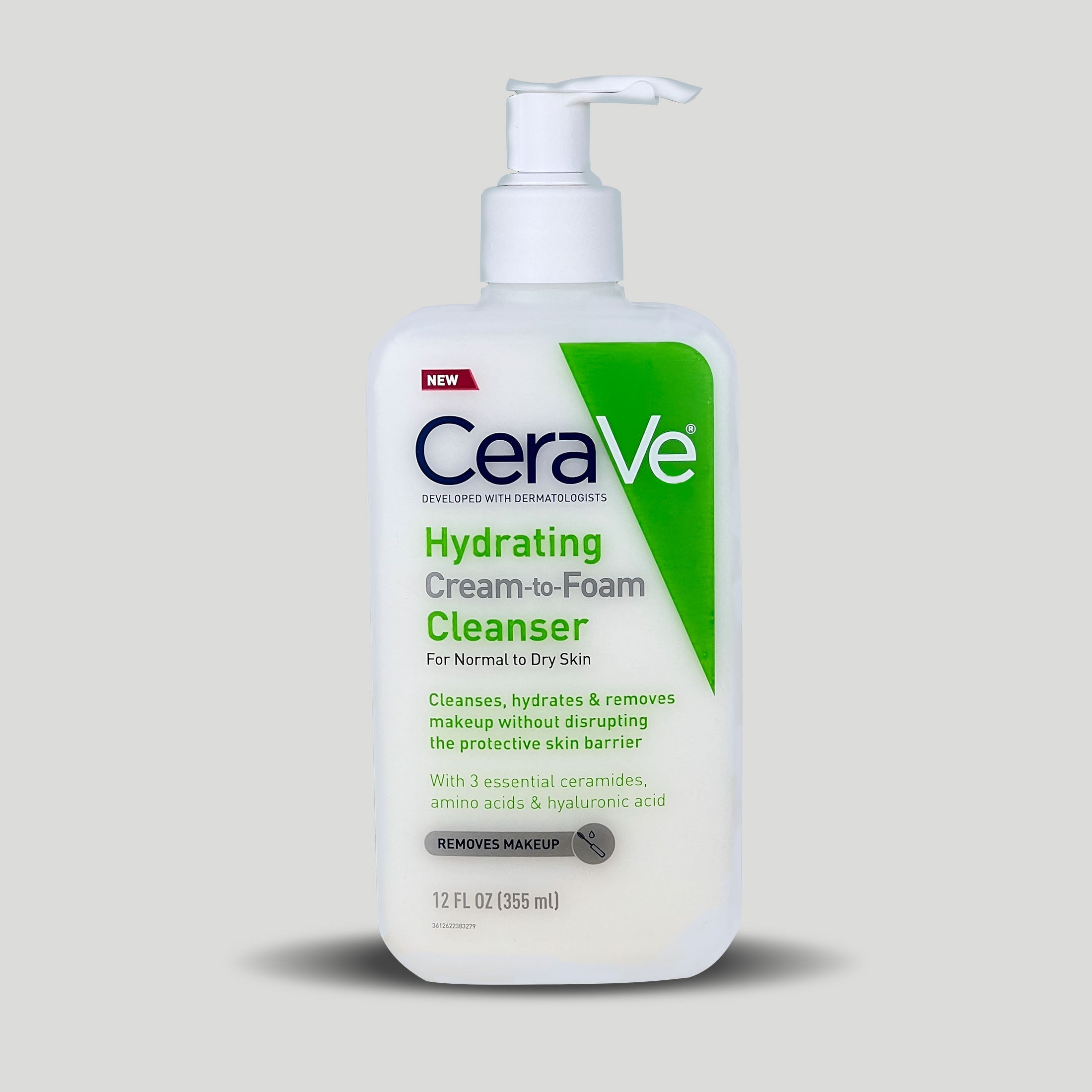 CeraVe Hydrating Cream to Foam Facial Cleanser