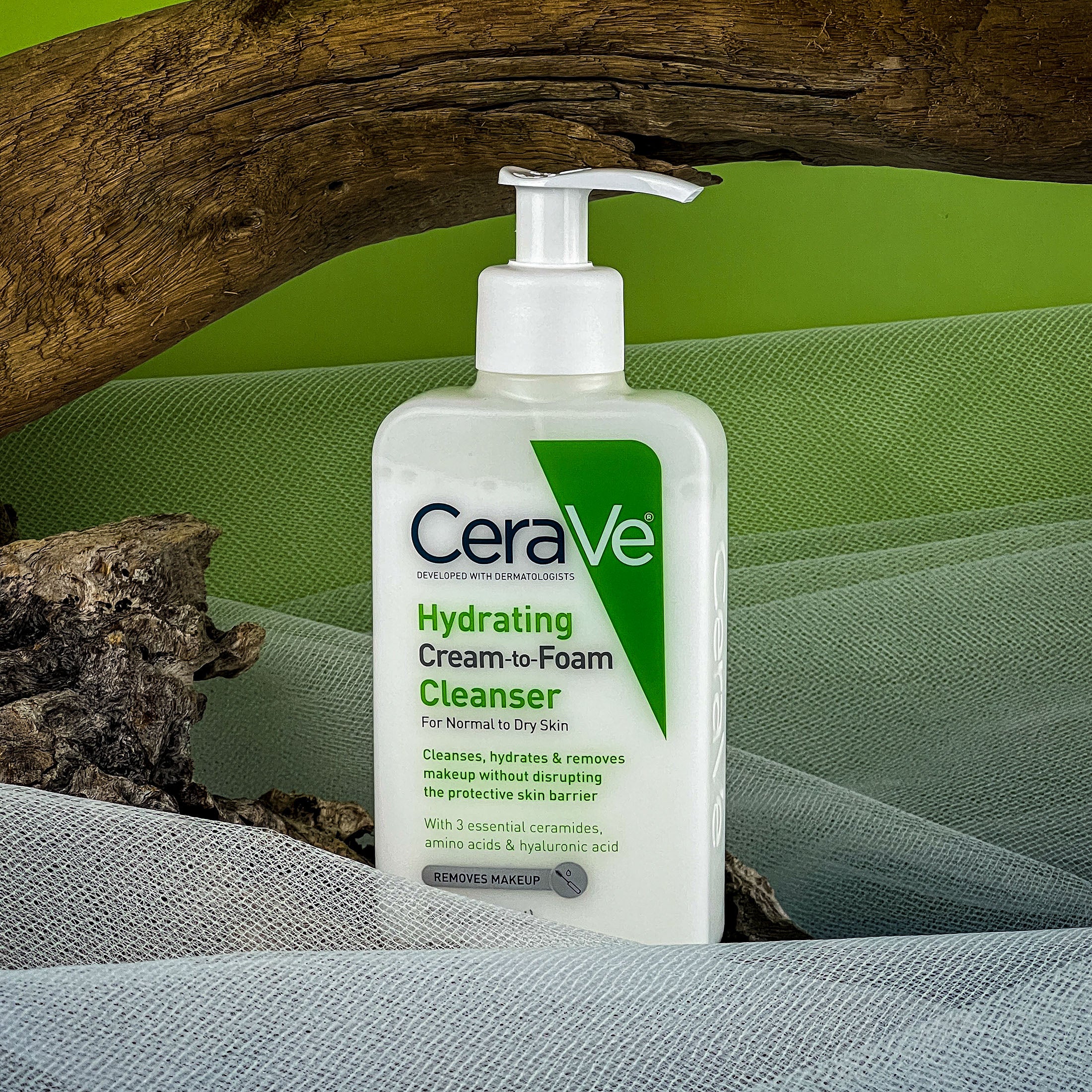 CeraVe Hydrating Cream to Foam Facial Cleanser